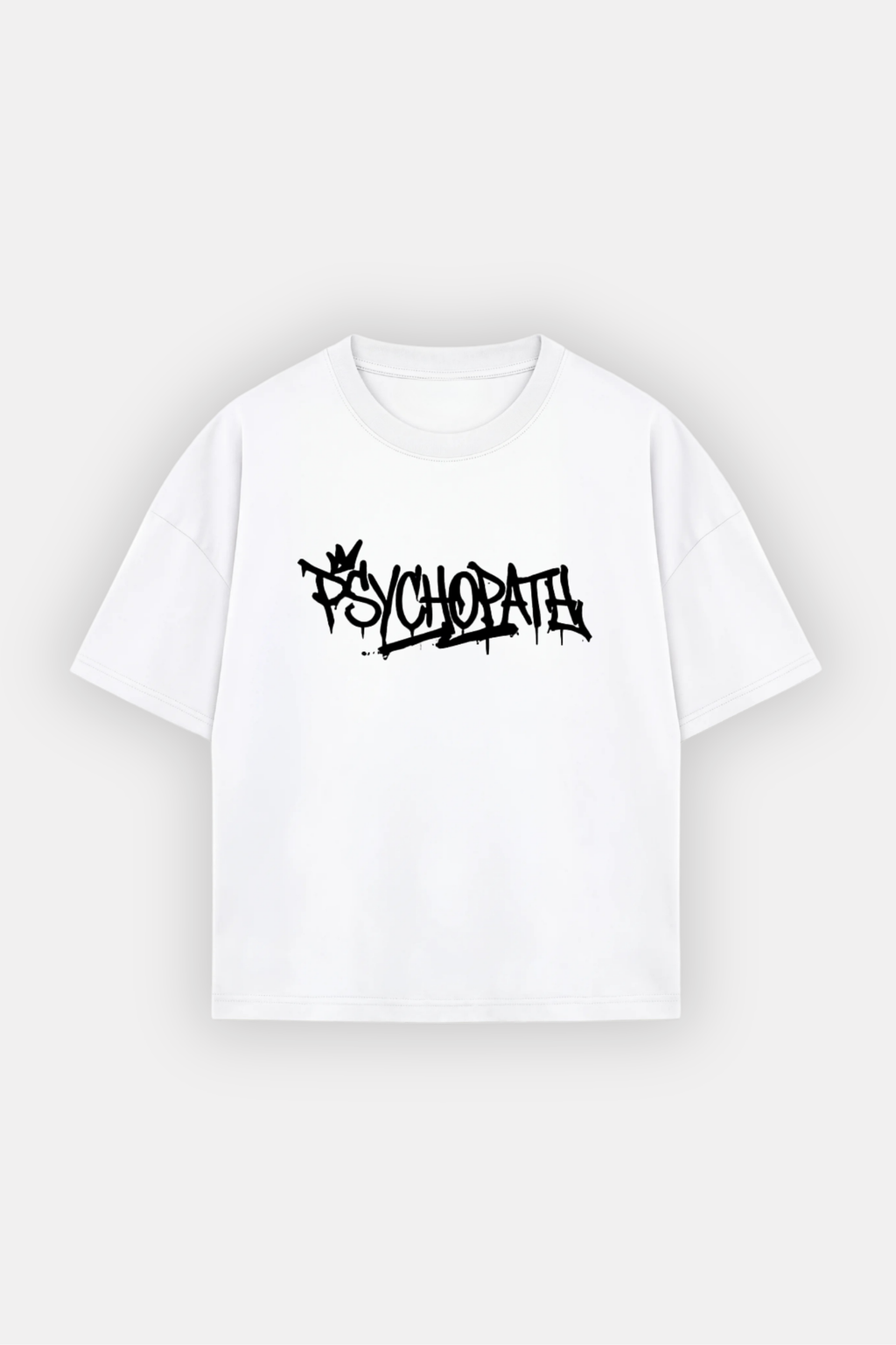 Psychopath White – Мъжка Тениска | Lessay