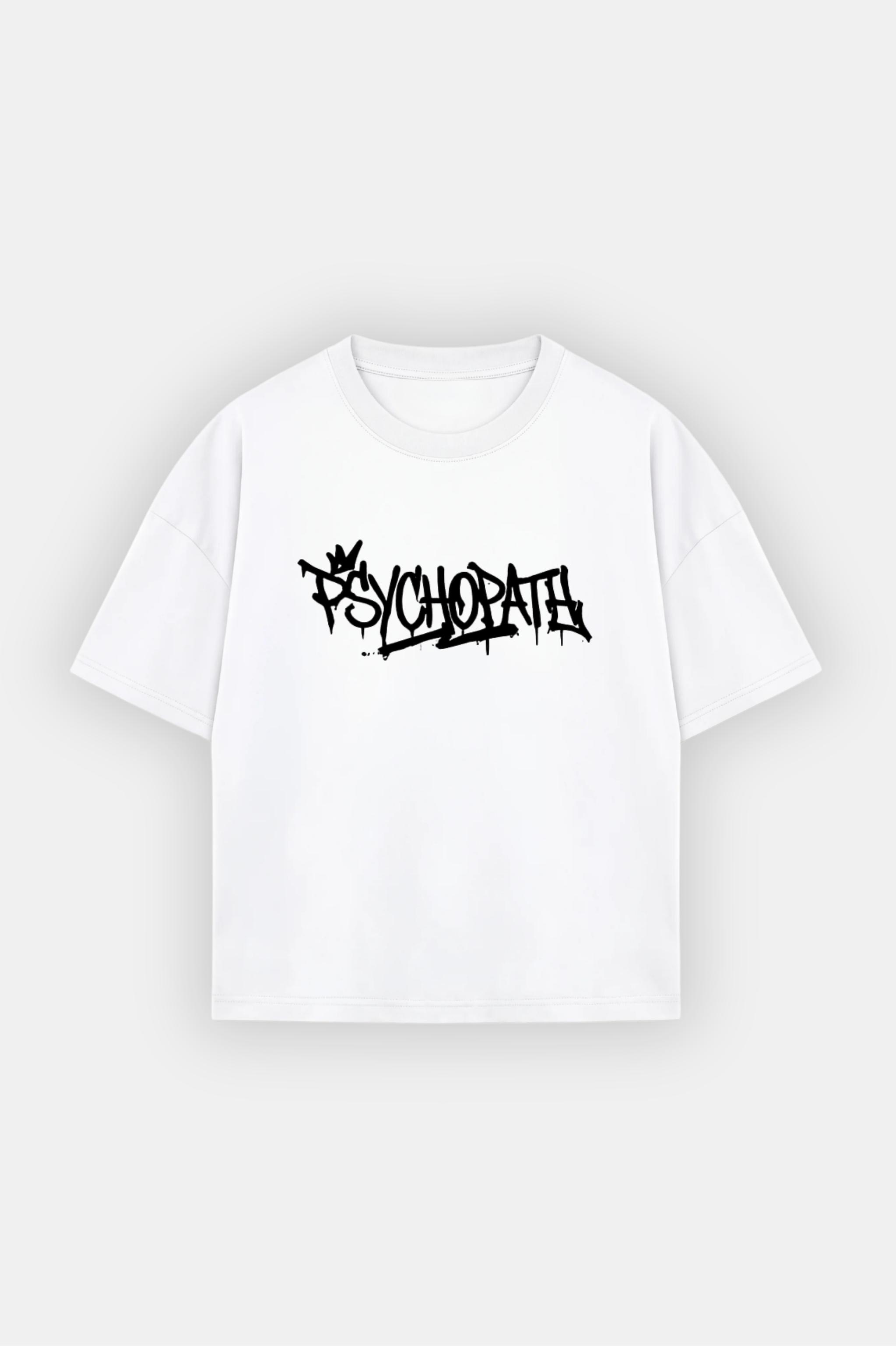 Psychopath White – Мъжка Тениска | Lessay