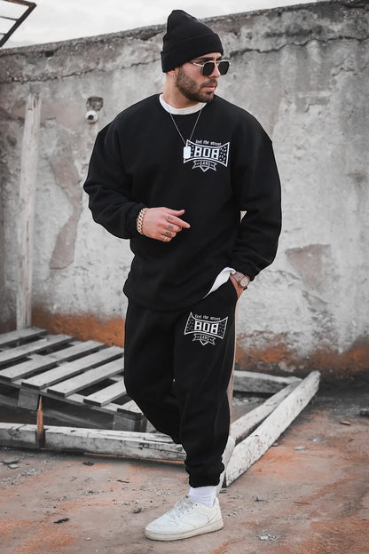 Gang Printed Oversize Suit