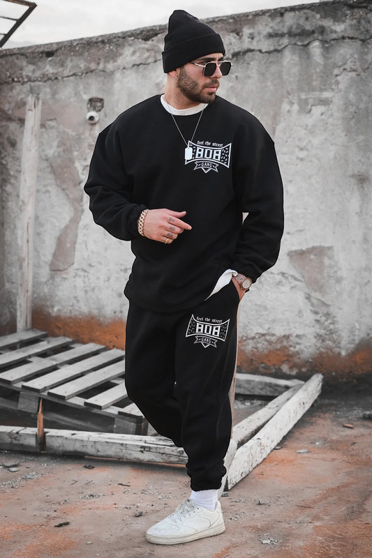 Gang Printed Oversize Suit