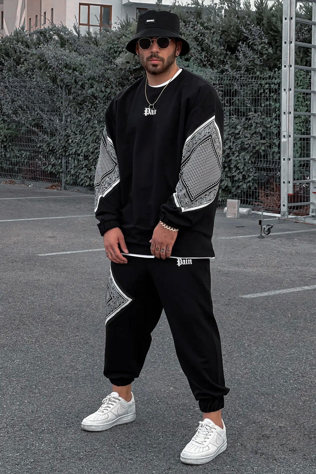 Pain Bandana Contrast Oversize