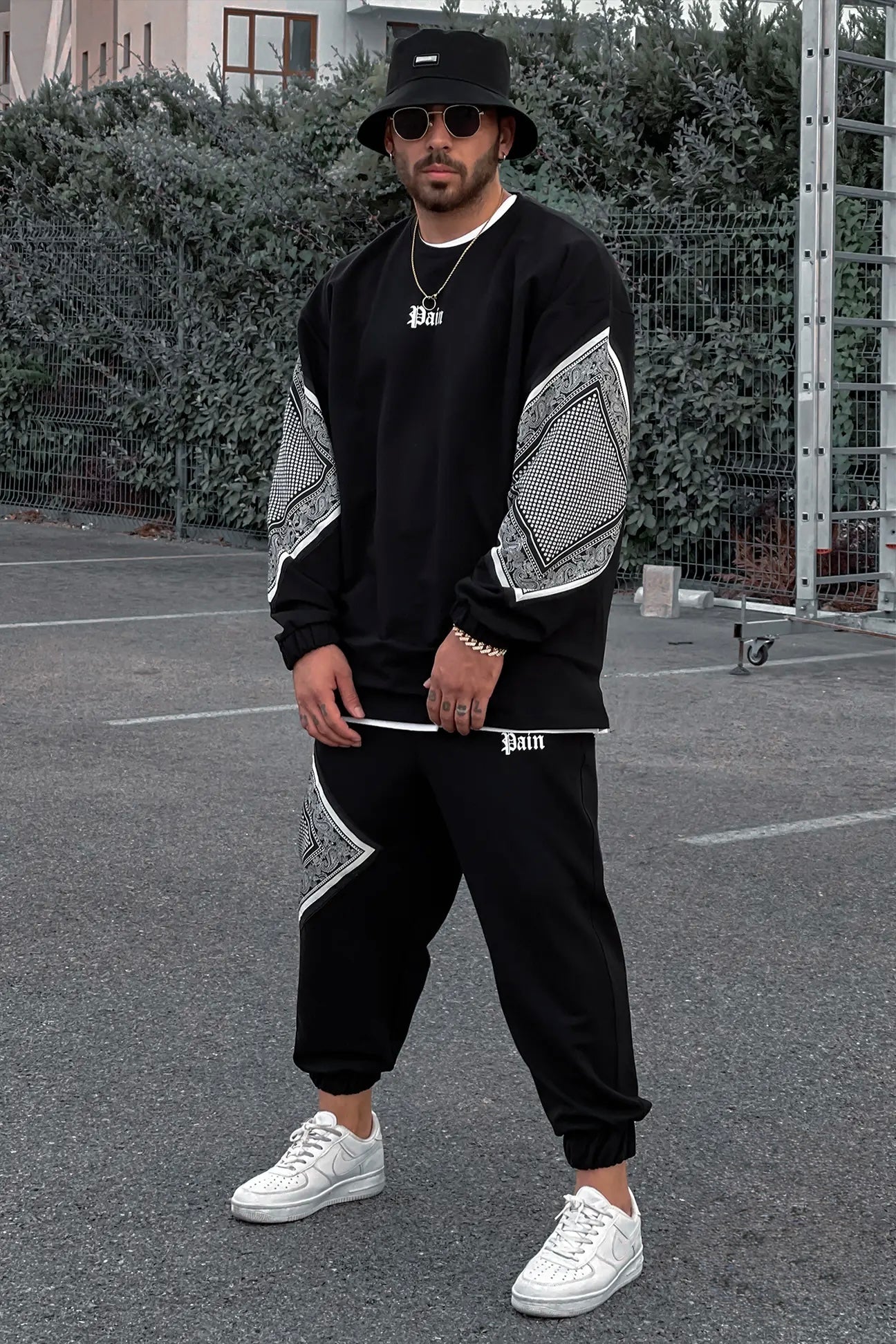 Pain Bandana Contrast Oversize