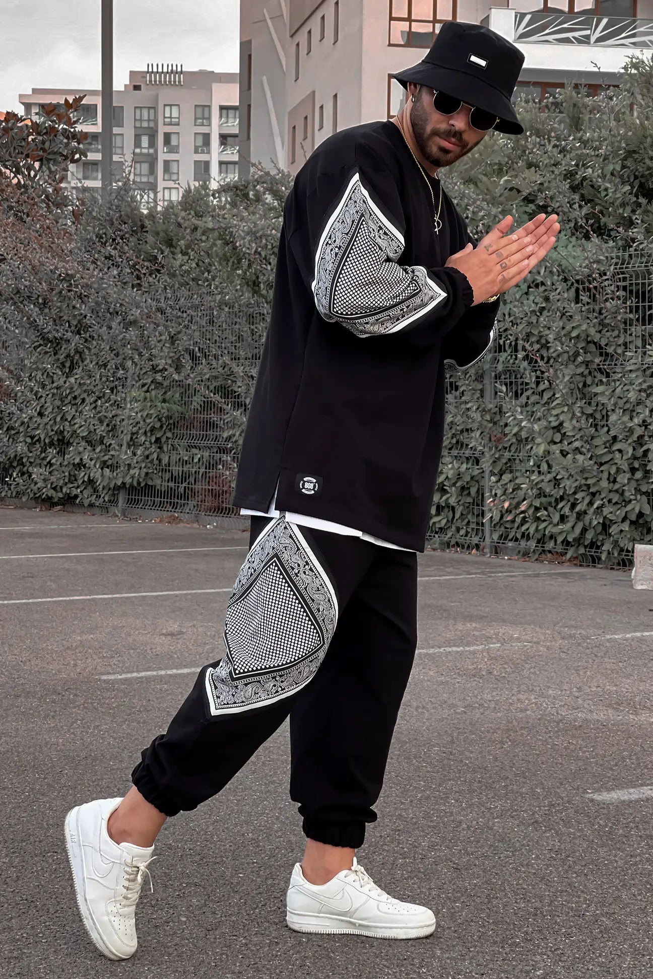 Pain Bandana Contrast Oversize