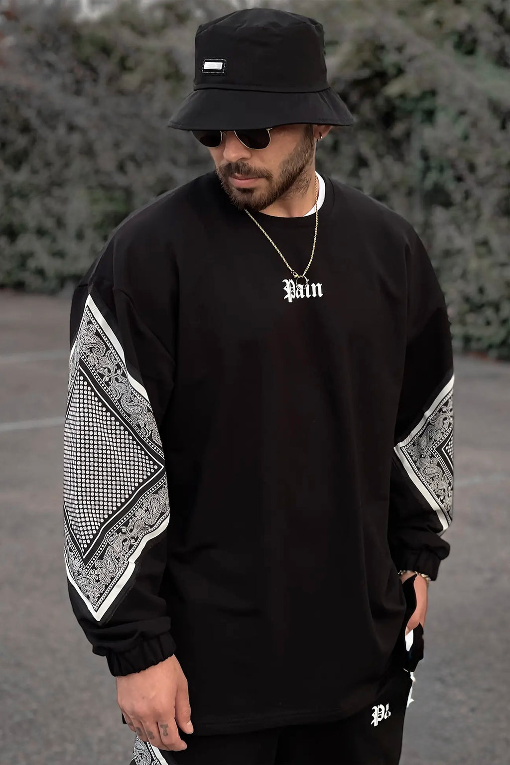 Pain Bandana Contrast Oversize