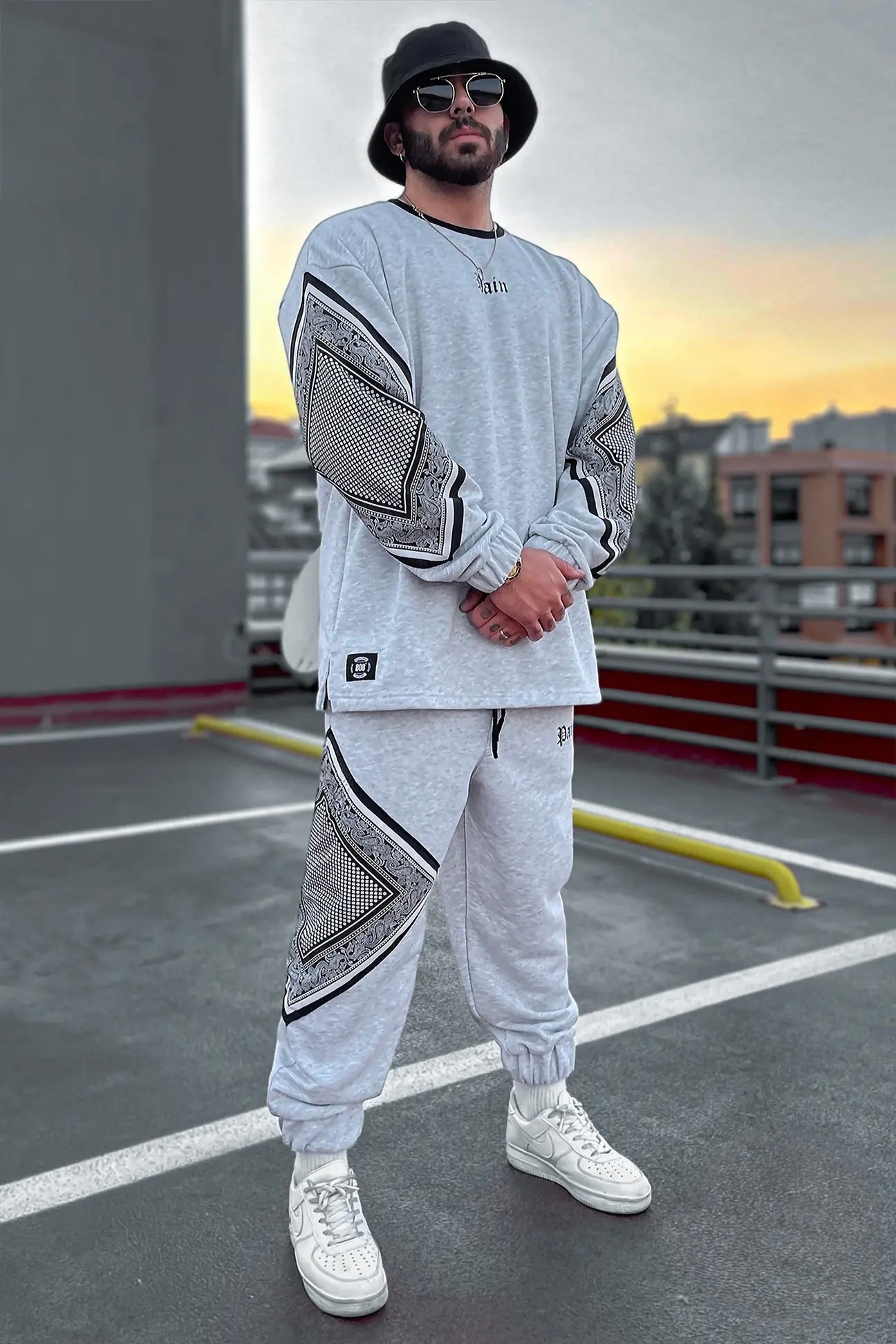 Pain Bandana Contrast Oversize