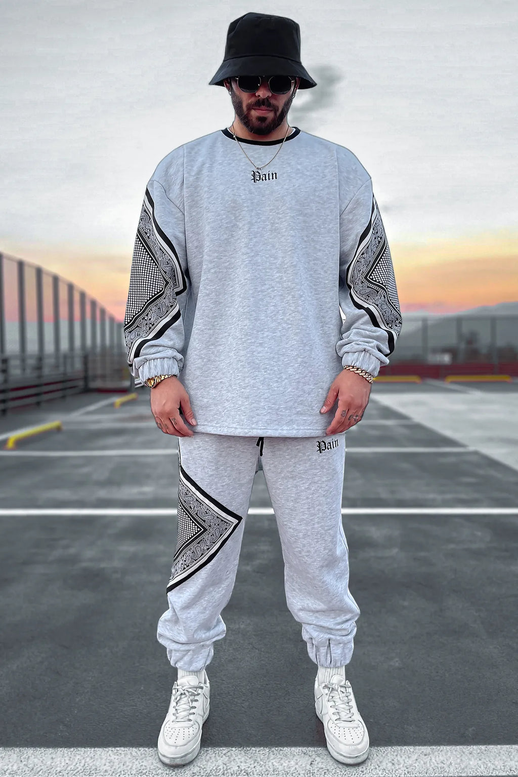 Pain Bandana Contrast Oversize