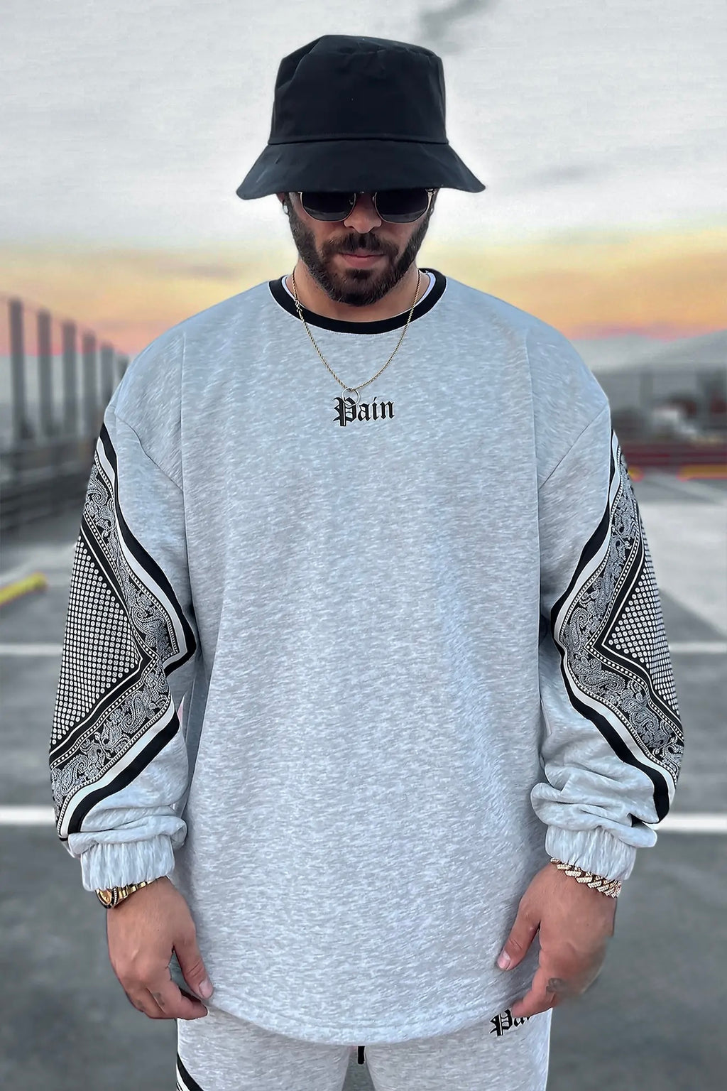 Pain Bandana Contrast Oversize