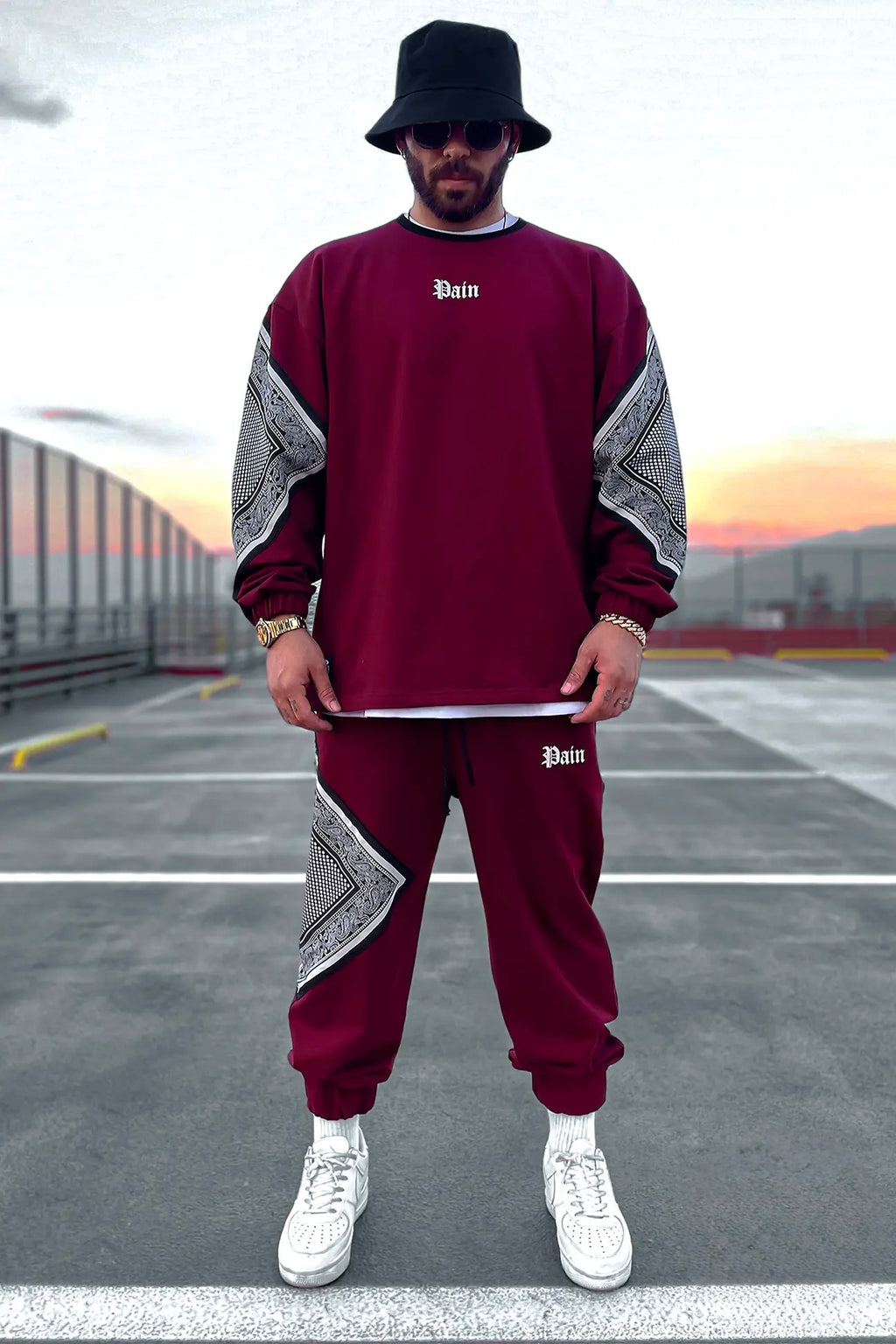 Pain Bandana Contrast Oversize