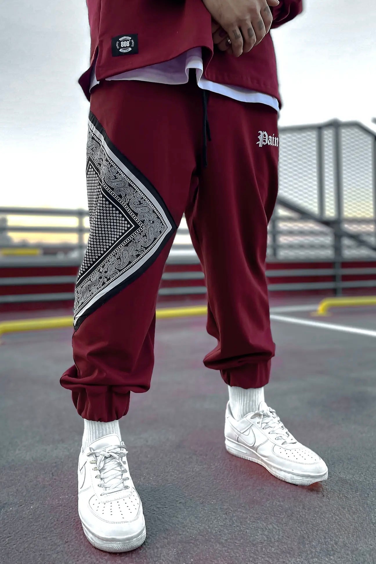 Pain Bandana Contrast Oversize