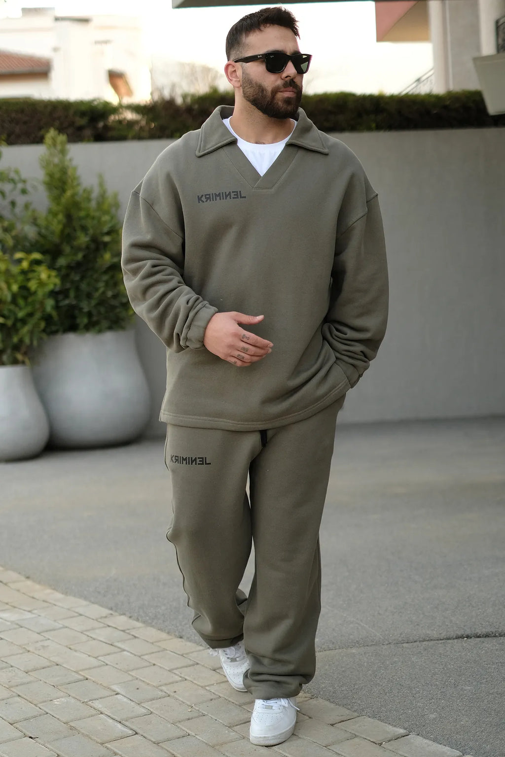 Criminal Printed Sweatshirt