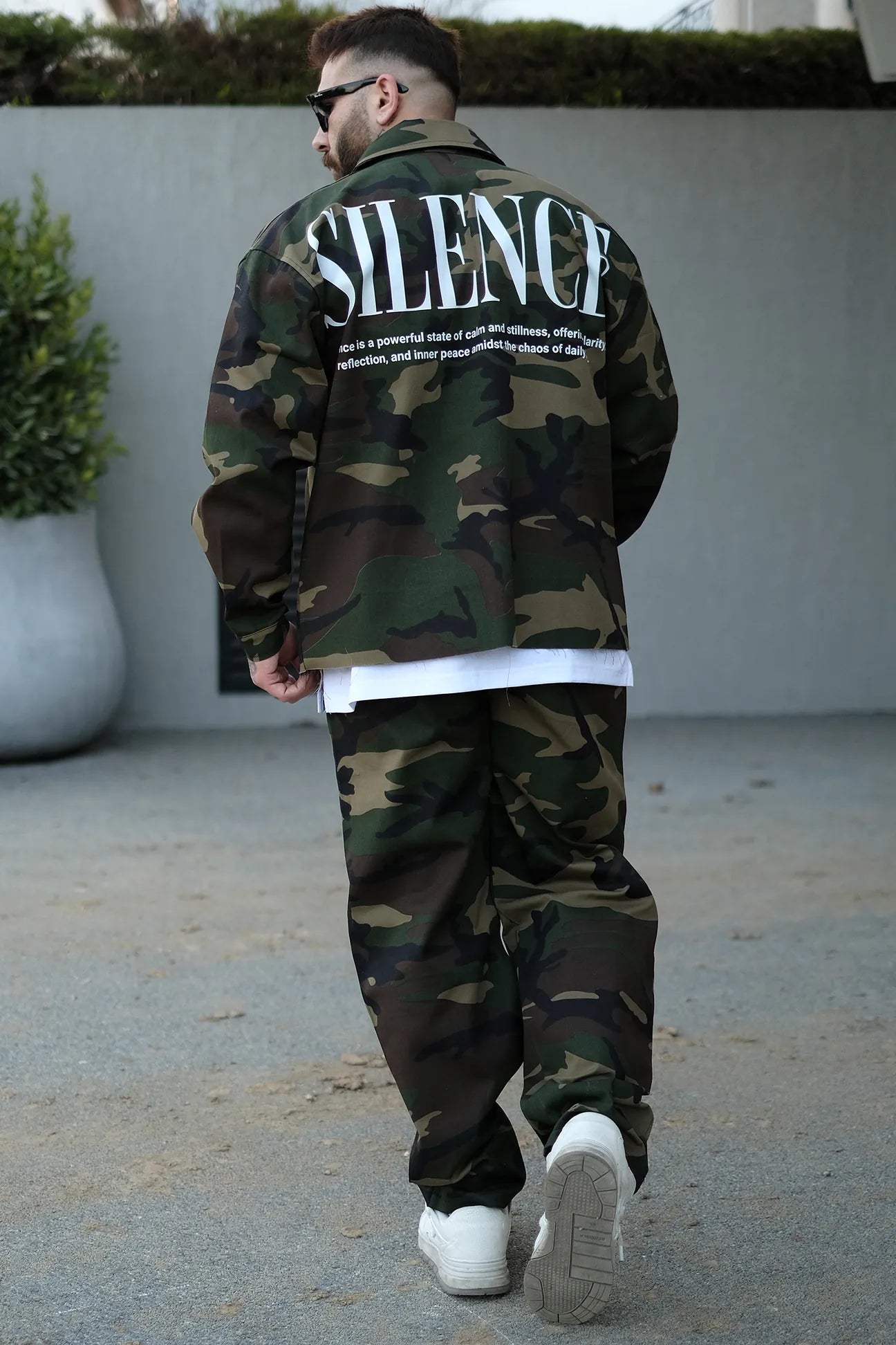 Ripped Camouflage Suit