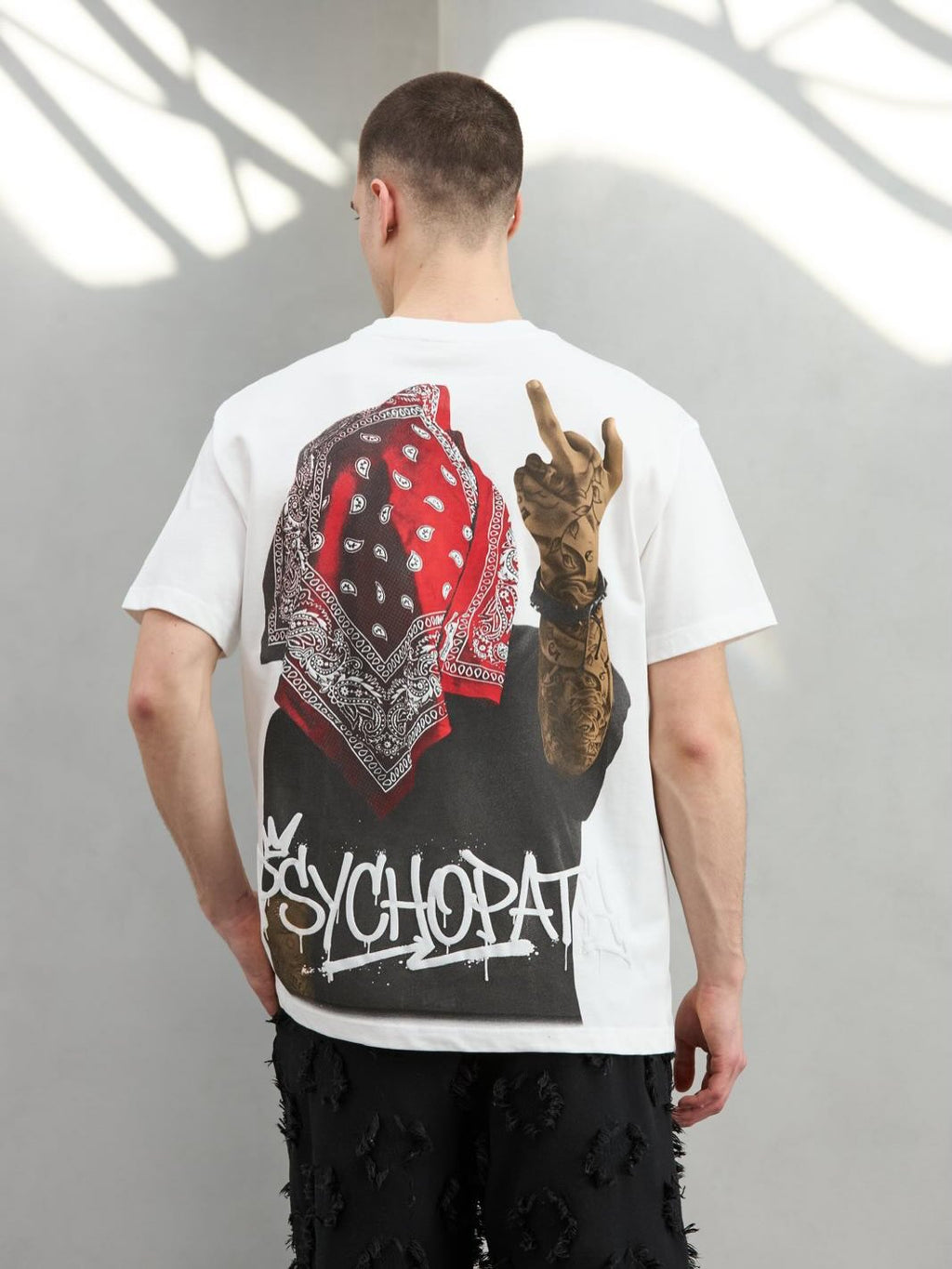 Psychopath White – Мъжка Тениска | Lessay